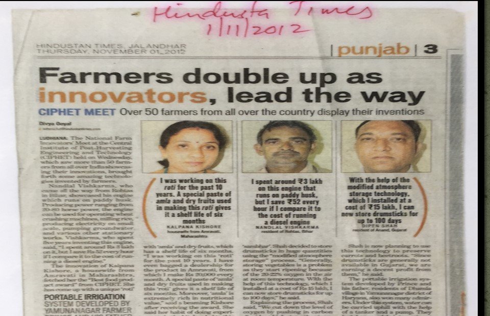 Farmers Double Up as Innovators