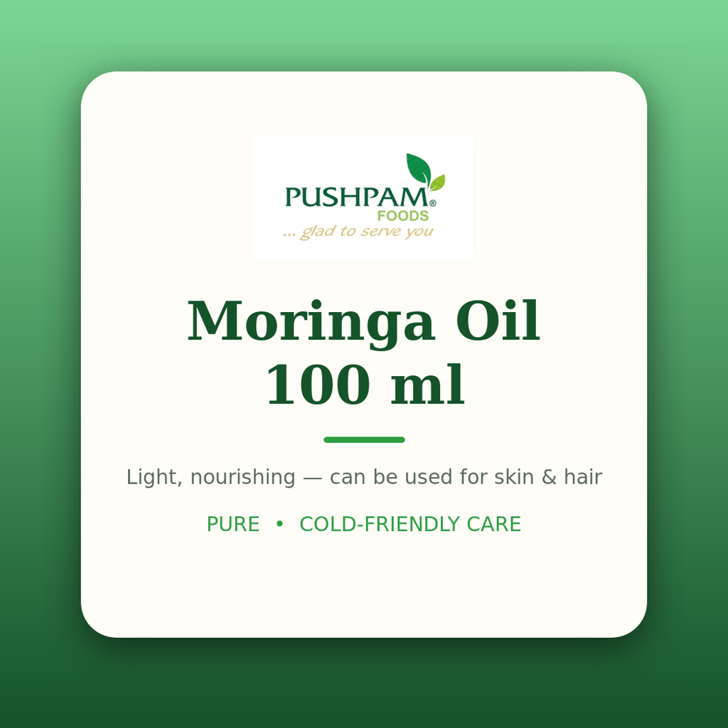 Moringa Oil 100ml info
