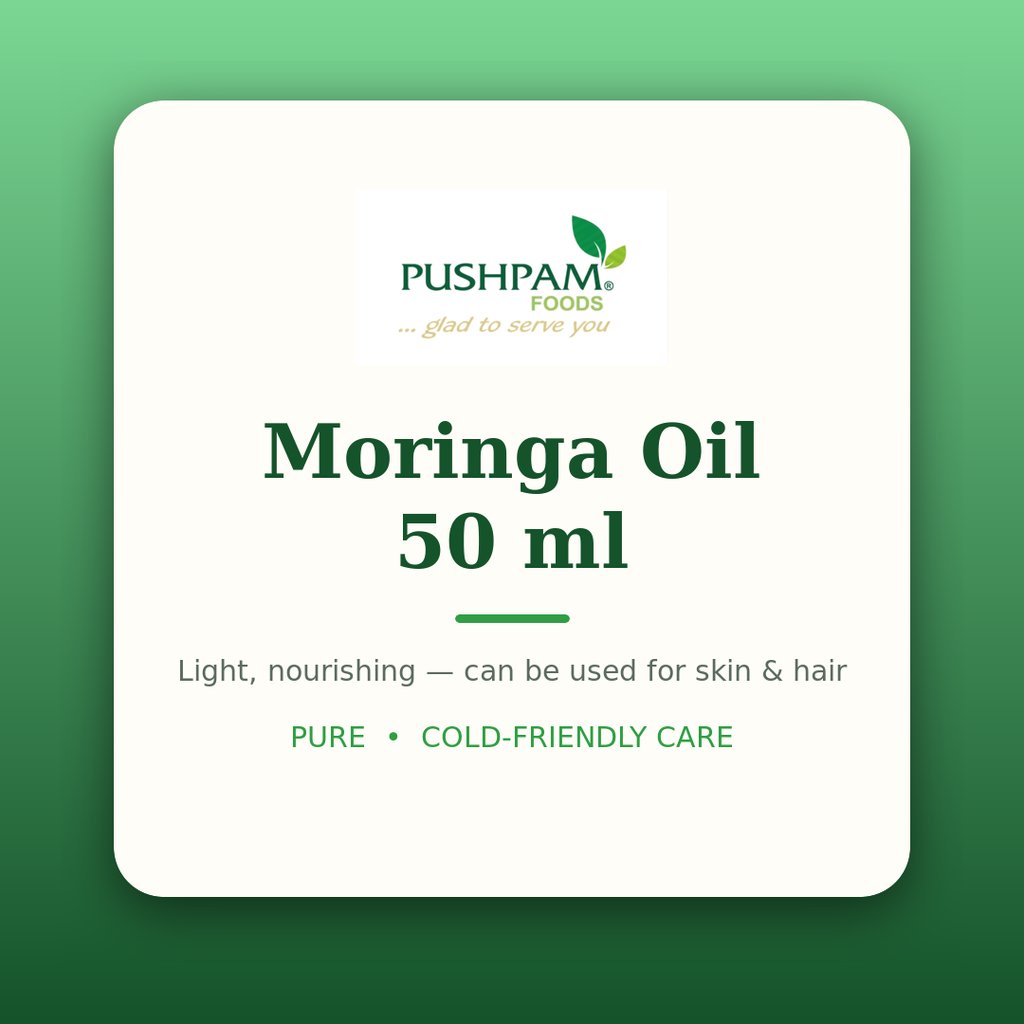 Moringa Oil 50ml info